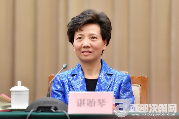 全國人大代表、貴州省委副書記、省長諶貽琴發(fā)言
